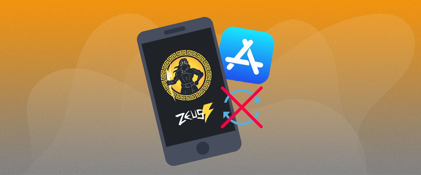 AppStore заблокував оновлення гаманця Zeus