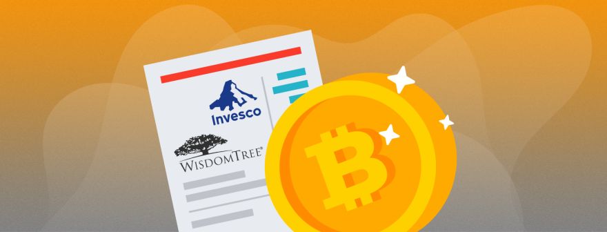 WisdomTree та Invesco планують створити біткоїн-ETF