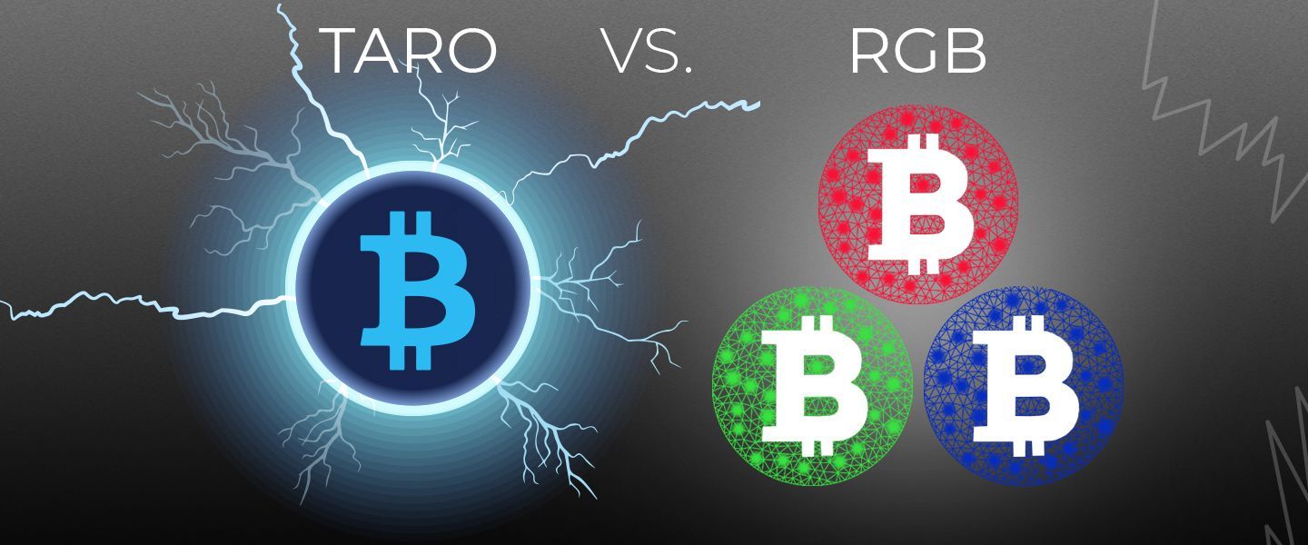 Taro vs. RGB: що краще для біткоїнерів